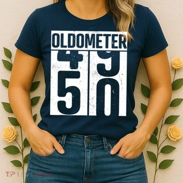 Oldometer 50 50th Birthday Oldometer Women's T-Shirt