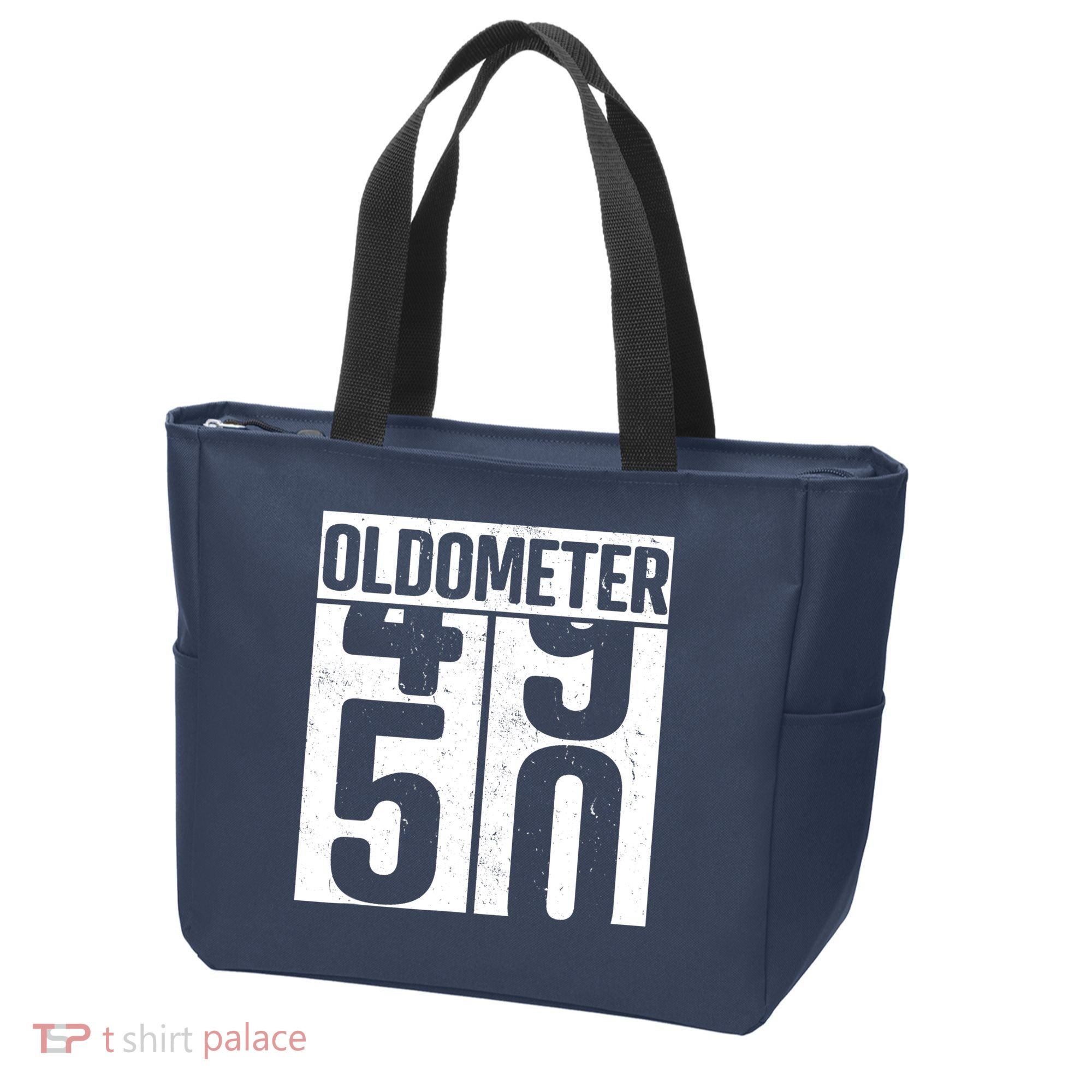 Oldometer 50 50th Birthday Oldometer Tote Bag
