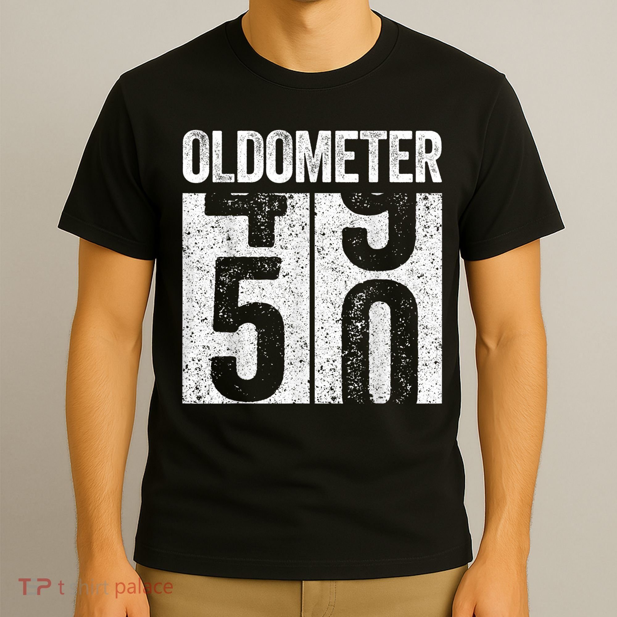 Oldometer 50 50th Birthday Shirt shirt T-Shirt