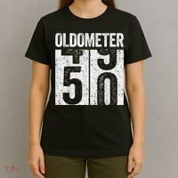 Oldometer 50 50th Birthday Shirt shirt T-Shirt thumb 4