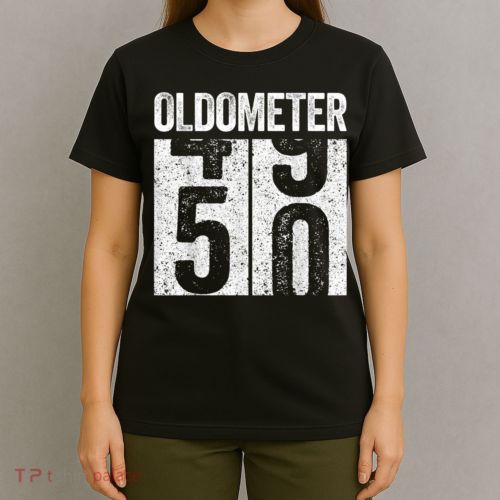 Oldometer 50 50th Birthday Shirt shirt T-Shirt