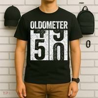 Oldometer 50 50th Birthday Shirt shirt T-Shirt thumb 6