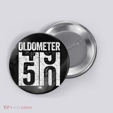Oldometer 50 50th Birthday Shirt shirt Button