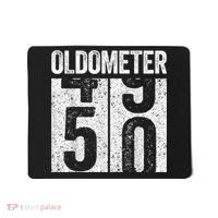 Oldometer 50 50th Birthday Shirt shirt Mousepad thumb 0