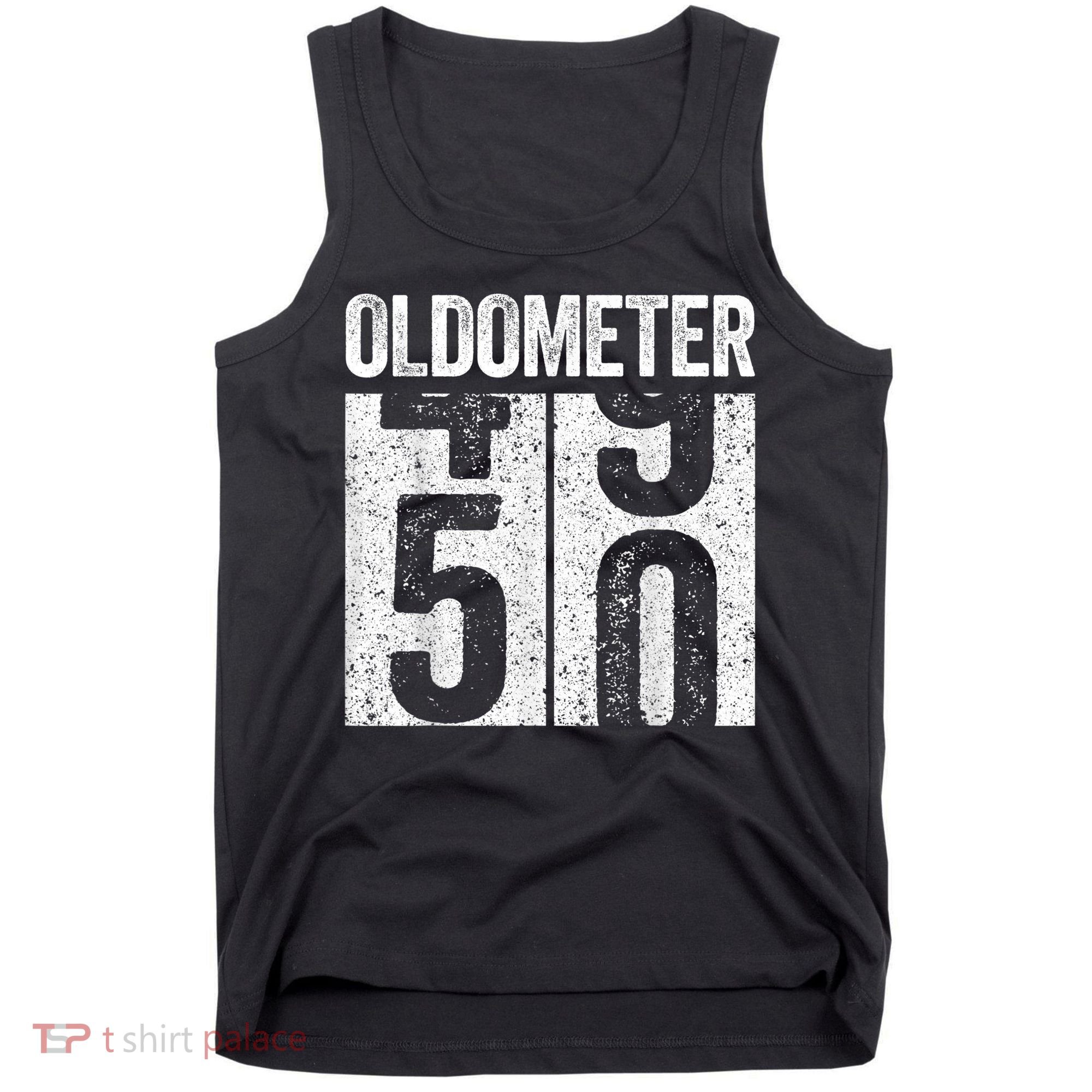 Oldometer 50 50th Birthday Shirt shirt Tank Top