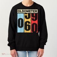 Oldometer 59-60 Funny 60th Birthday Odometer Gift Oldometer Women's Sweatshirt thumb 0