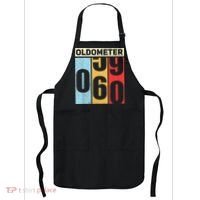 Oldometer 59-60 Funny 60th Birthday Odometer Gift Oldometer Apron thumb 0