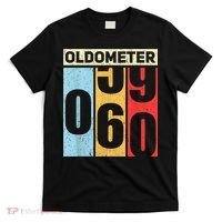 Oldometer 59-60 Funny 60th Birthday Odometer Gift Oldometer T-Shirt thumb 0