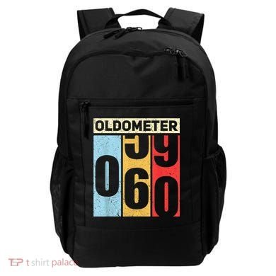 Oldometer 59-60 Funny 60th Birthday Odometer Gift Oldometer Backpack