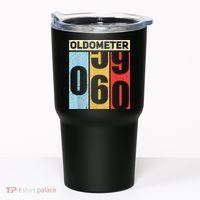 Oldometer 59-60 Funny 60th Birthday Odometer Gift Oldometer Tumbler thumb 0