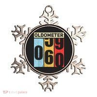 Oldometer 59-60 Funny 60th Birthday Odometer Gift Oldometer Ornament thumb 0