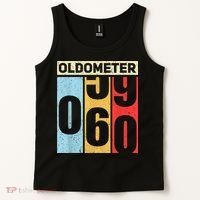 Oldometer 59-60 Funny 60th Birthday Odometer Gift Oldometer Tank Top thumb 2