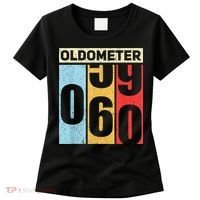 Oldometer 59-60 Funny 60th Birthday Odometer Gift Oldometer Women's T-Shirt thumb 0