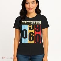 Oldometer 59-60 Funny 60th Birthday Odometer Gift Oldometer Women's T-Shirt thumb 4