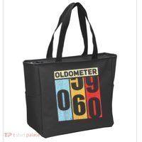 Oldometer 59-60 Funny 60th Birthday Odometer Gift Oldometer Tote Bag thumb 2