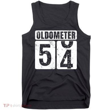 Oldometer 54 Vintage Funny 54th Birthday Gift Idea Tank Top