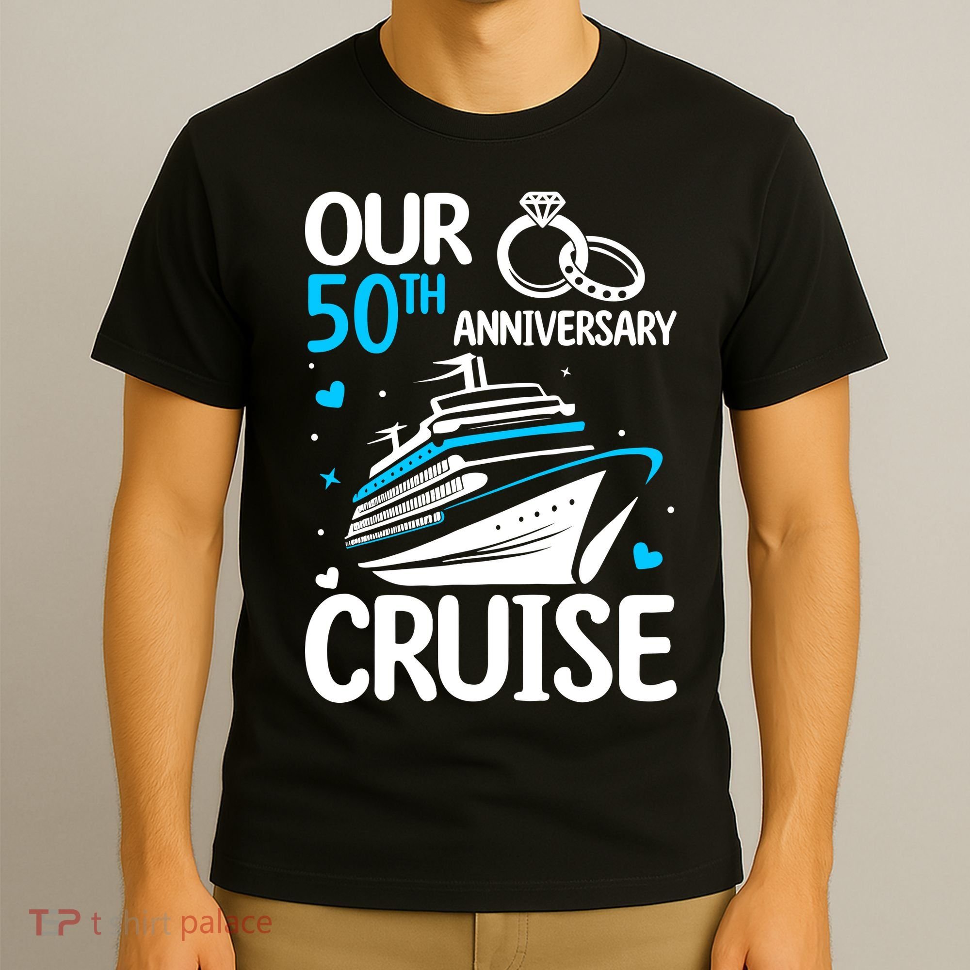 Our 50th Wedding Anniversary Cruise 50 Years Anniversary T-Shirt