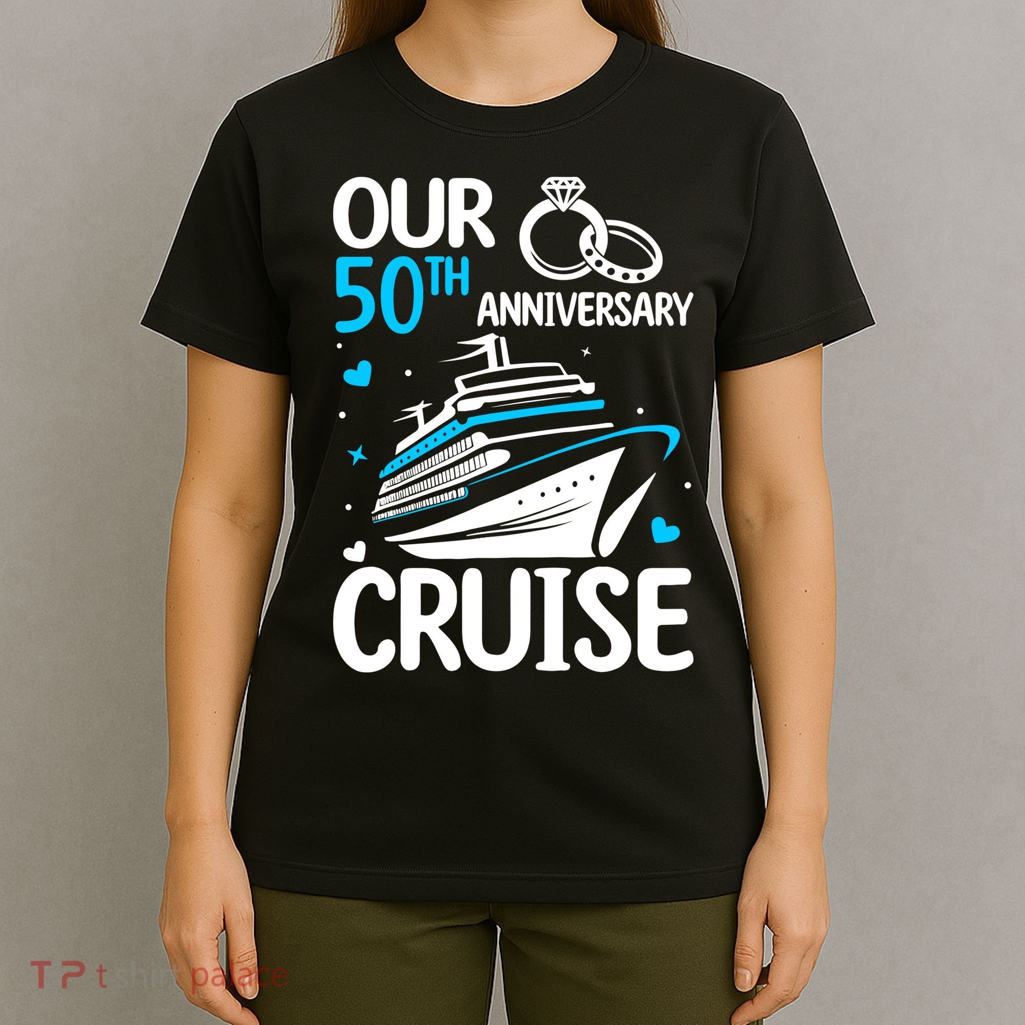 Our 50th Wedding Anniversary Cruise 50 Years Anniversary T-Shirt