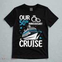 Our 50th Wedding Anniversary Cruise 50 Years Anniversary T-Shirt thumb 5