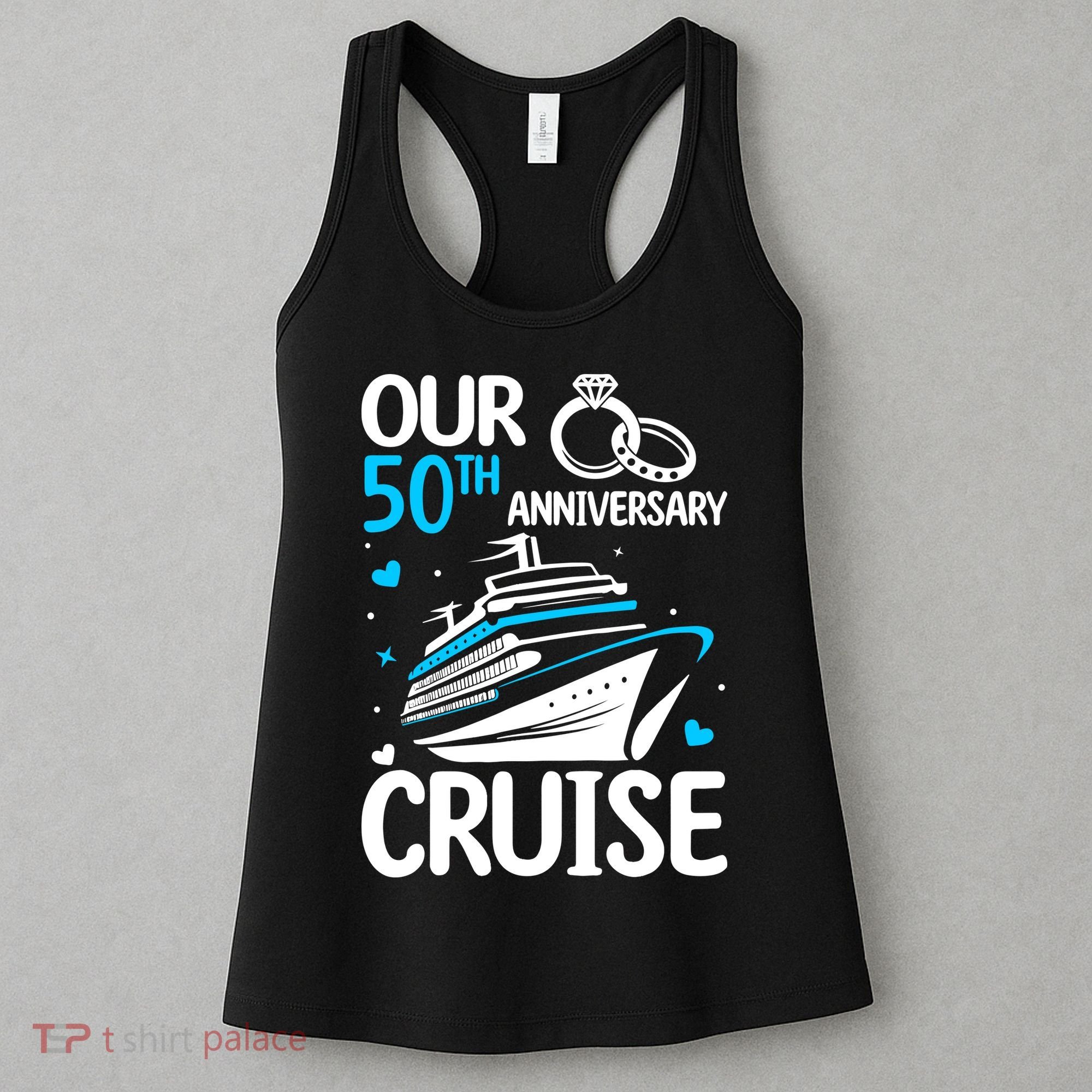 Our 50th Wedding Anniversary Cruise 50 Years Anniversary Women's Tank Top