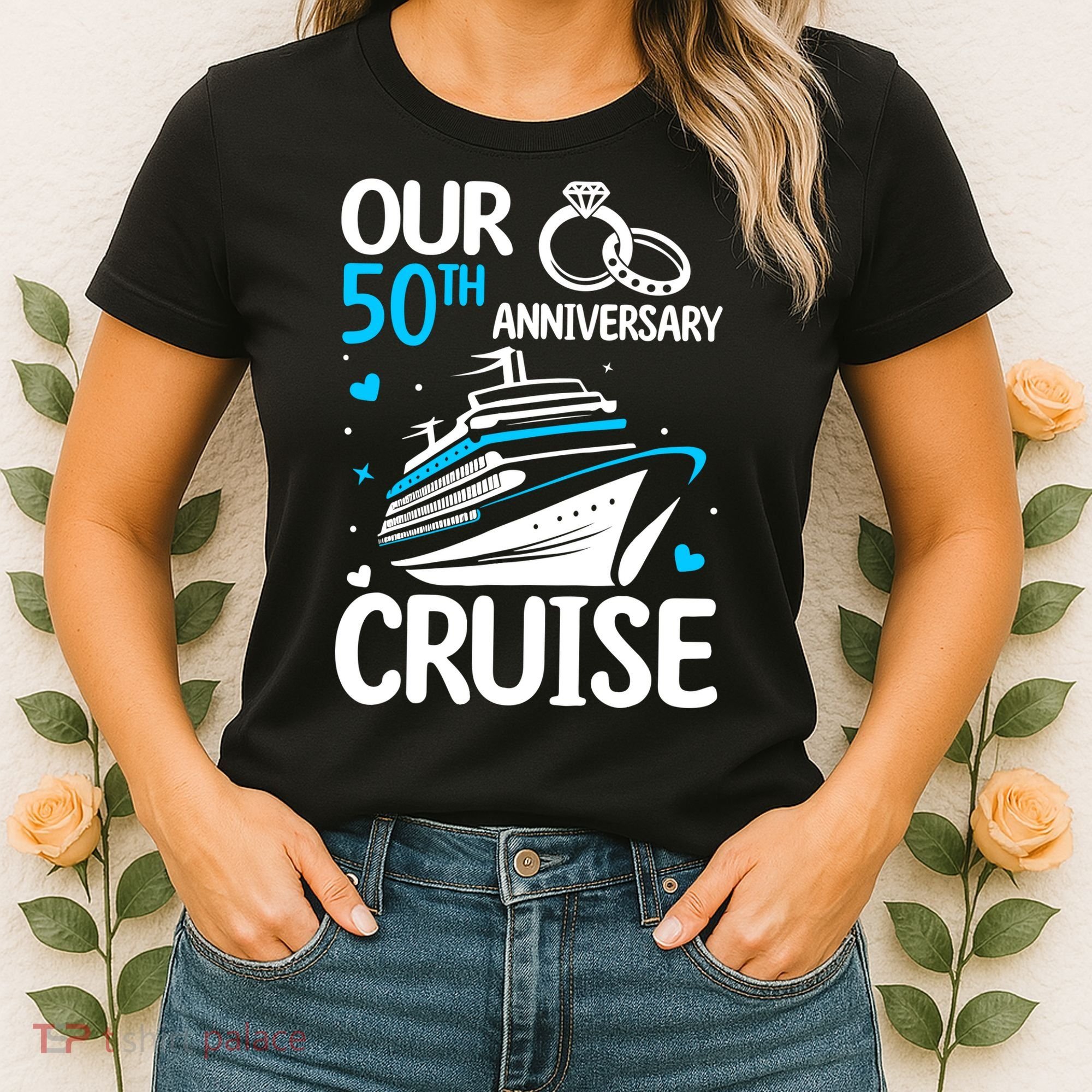 Our 50th Wedding Anniversary Cruise 50 Years Anniversary Women's T-Shirt