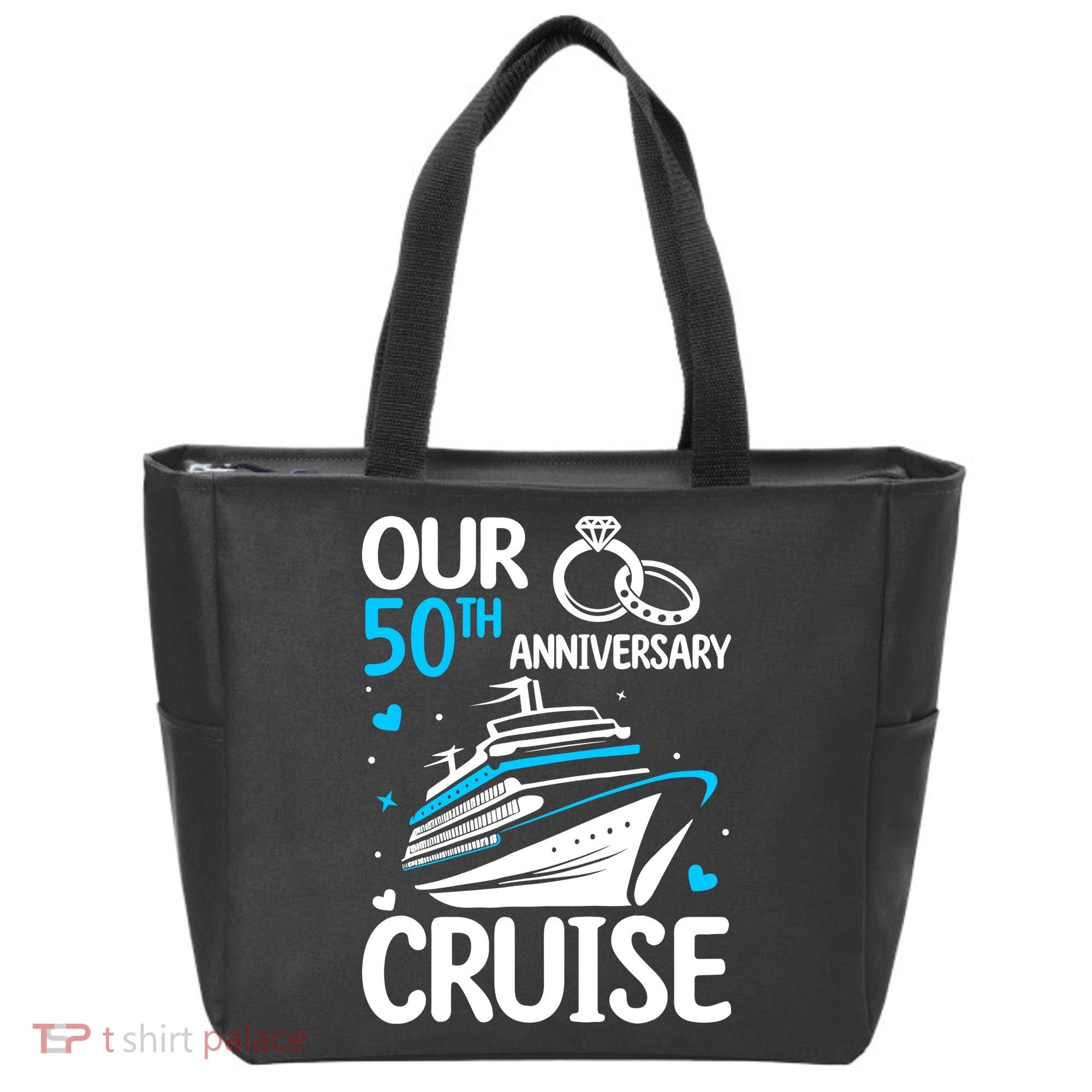 Our 50th Wedding Anniversary Cruise 50 Years Anniversary Tote Bag