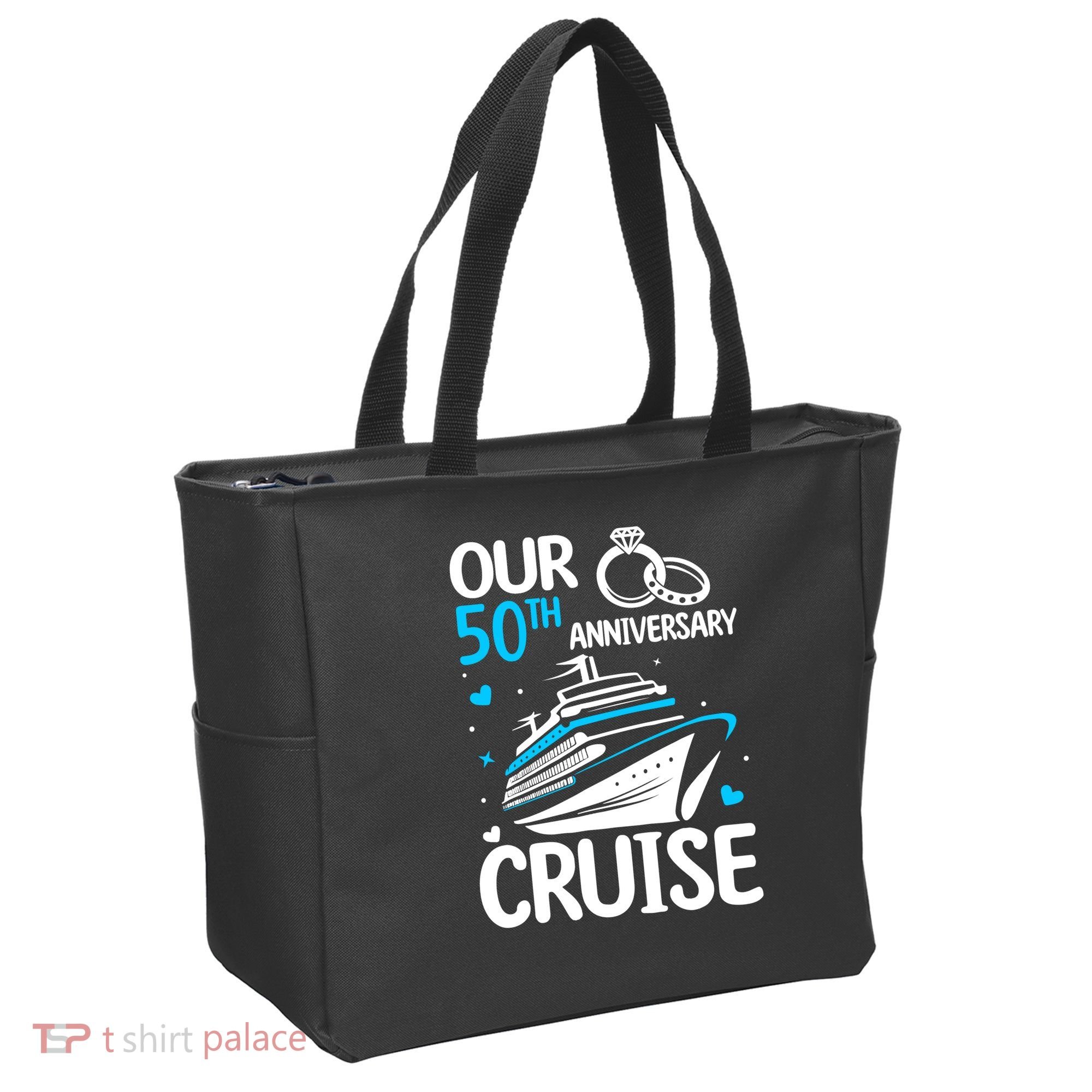 Our 50th Wedding Anniversary Cruise 50 Years Anniversary Tote Bag