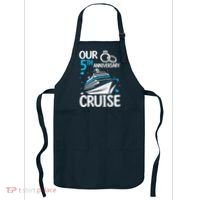 Our 5th Wedding Anniversary Cruise 5 Years Anniversary Apron thumb 0