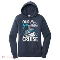 Our 5th Wedding Anniversary Cruise 5 Years Anniversary Women's Hoodie thumb 0