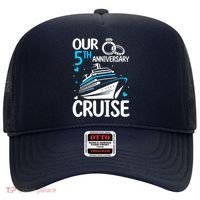 Our 5th Wedding Anniversary Cruise 5 Years Anniversary Hat thumb 0