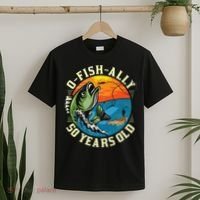 OFishAlly 50 Years Old 50th Birthday Fishing T-Shirt thumb 2