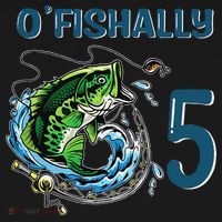 OFishally 5 Years Old Fisherman 5th Birthday Fishing Women's Hoodie thumb 2