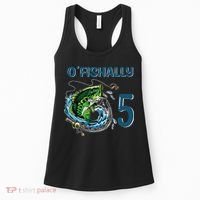OFishally 5 Years Old Fisherman 5th Birthday Fishing Women's Tank Top thumb 0