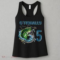 OFishally 5 Years Old Fisherman 5th Birthday Fishing Women's Tank Top thumb 3
