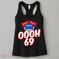 Ooooh 69 Bingo Game Player Funny Adult Humor Bingo Lover Women's Tank Top thumb 3