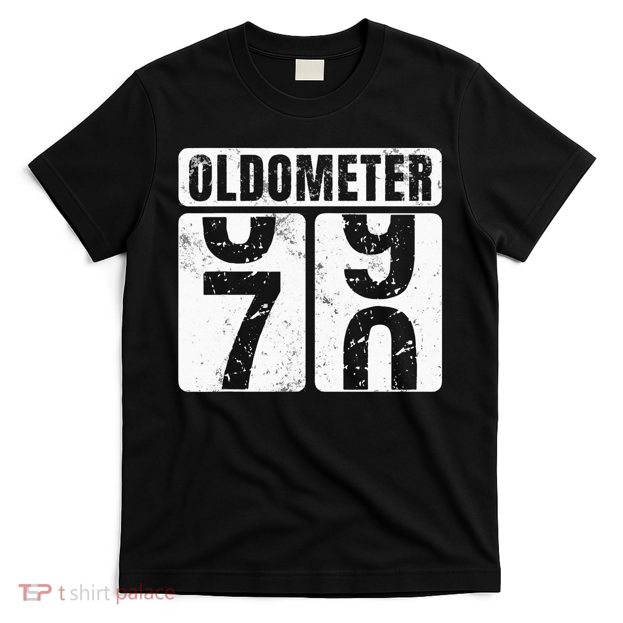Oldometer 70 Vintage Funny 70th Birthday Gift Idea T-Shirt
