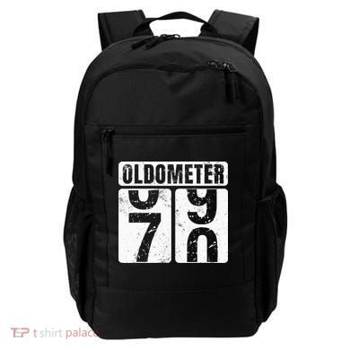 Oldometer 70 Vintage Funny 70th Birthday Gift Idea Backpack