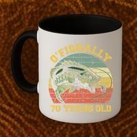OFishally 70 Years Old Fishing Birthday Theme Party 70th Coffee Mug thumb 2