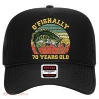 OFishally 70 Years Old Fishing Birthday Theme Party 70th Hat thumb 0
