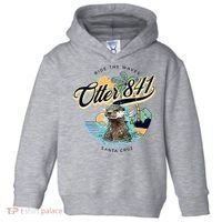 Otter 841 Surfing Otter 841 California Surf Board Otter 841 Toddler Hoodie thumb 0