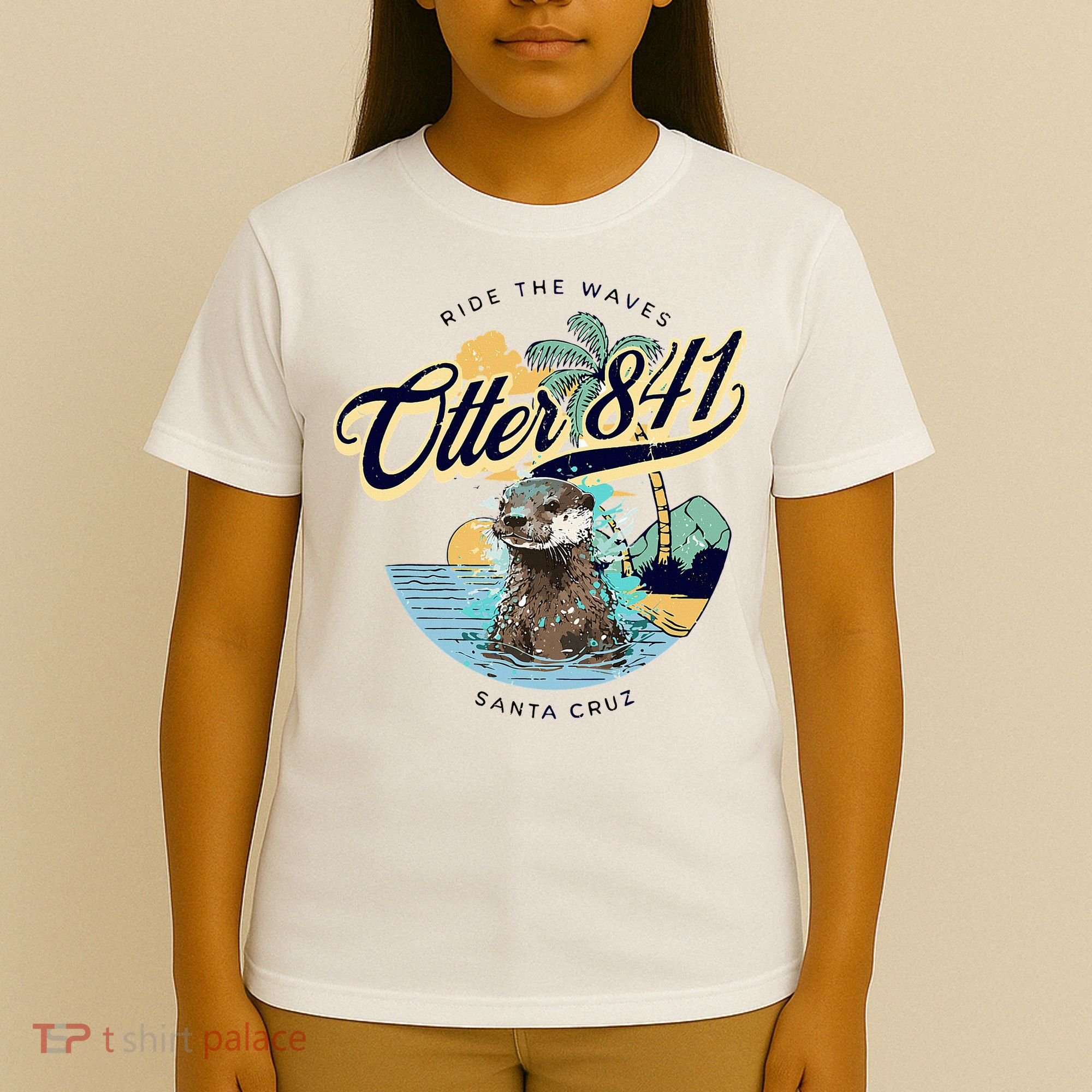 Otter 841 Surfing Otter 841 California Surf Board Otter 841 T-Shirt