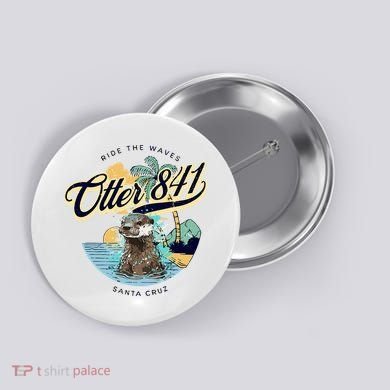 Otter 841 Surfing Otter 841 California Surf Board Otter 841 Button