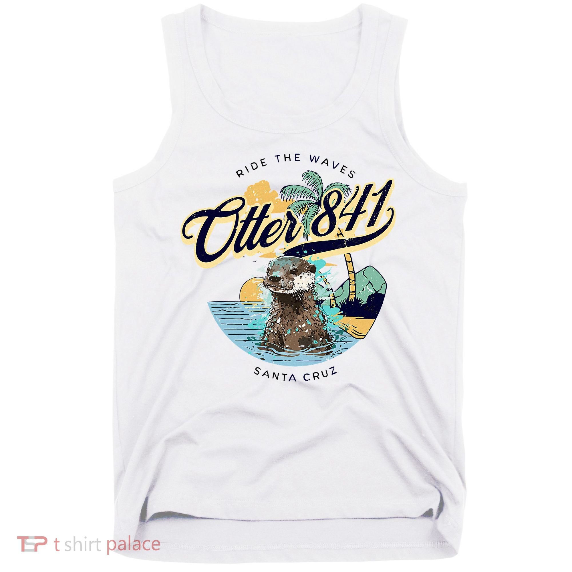 Otter 841 Surfing Otter 841 California Surf Board Otter 841 Tank Top
