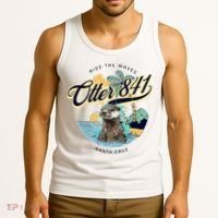 Otter 841 Surfing Otter 841 California Surf Board Otter 841 Tank Top thumb 3