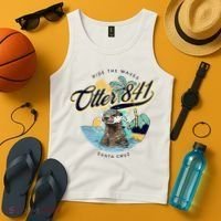 Otter 841 Surfing Otter 841 California Surf Board Otter 841 Tank Top thumb 4