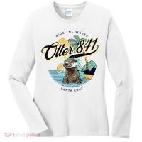Otter 841 Surfing Otter 841 California Surf Board Otter 841 Women's Long Sleeve Shirt thumb 0
