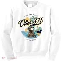 Otter 841 Surfing Otter 841 California Surf Board Otter 841 Kids Sweatshirt thumb 0