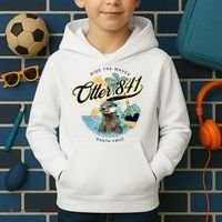 Otter 841 Surfing Otter 841 California Surf Board Otter 841 Kids Hoodie thumb 2