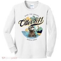 Otter 841 Surfing Otter 841 California Surf Board Otter 841 Kids Long Sleeve Shirt thumb 0