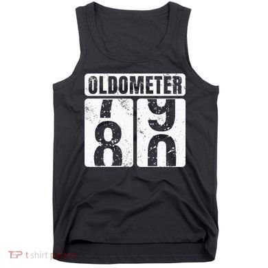 Oldometer 80 Vintage Funny 80th Birthday Gift Idea Tank Top